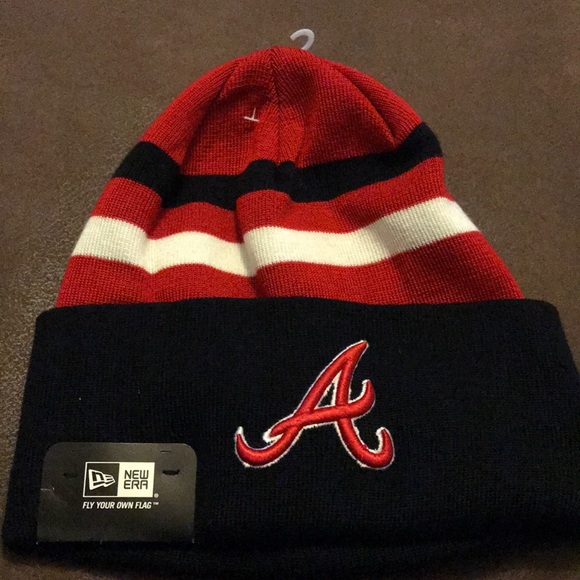braves world series beanie
